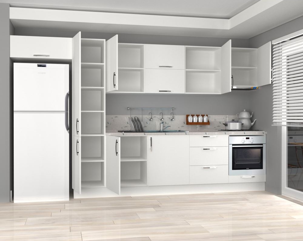 Çeşme Modern Mutfak Dolabı